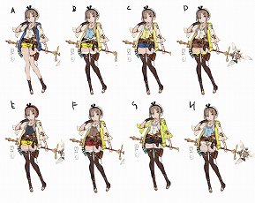 画像ギャラリー No.061のサムネイル画像 / ライザはこうして生まれた。「ライザのアトリエ 〜常闇の女王と秘密の隠れ家〜」キャラクターデザインの変遷を，細井Pとトリダモノ氏が語る
