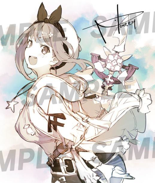 画像ギャラリー No.002のサムネイル画像 / 「ライザのアトリエ」，日本ゲーム大賞2019のフューチャー部門受賞を記念してトリダモノ氏描き下ろしの壁紙を購入者にプレゼント
