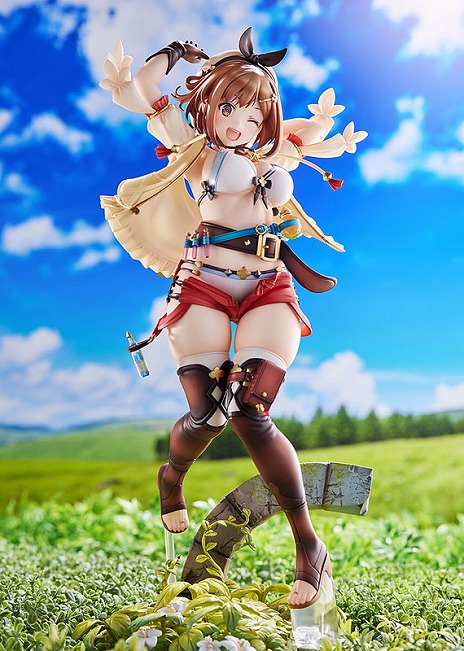画像ギャラリー No.013のサムネイル画像 / 「ライザのアトリエ」より，AMAKUNI制作“ライザ”1/6スケールフィギュアの予約を受付中。トリダモノ氏の描きおろしイラストを忠実に再現