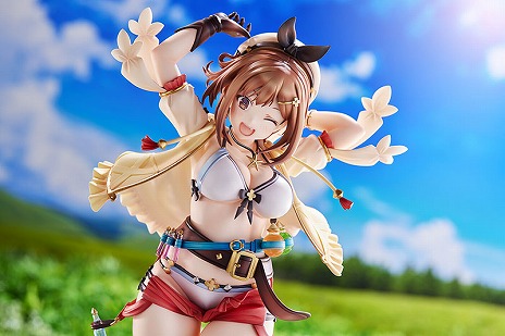 画像ギャラリー No.019のサムネイル画像 / 「ライザのアトリエ」より，AMAKUNI制作“ライザ”1/6スケールフィギュアの予約を受付中。トリダモノ氏の描きおろしイラストを忠実に再現