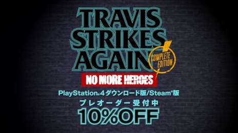 画像ギャラリー No.002のサムネイル画像 / 「Travis Strikes Again: No More Heroes Complete Edition」のプレオーダーが本日スタート。10%オフキャンペーンを開催