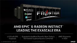 画像ギャラリー No.008のサムネイル画像 / レイトレ対応GPU「Navi 2X」は2020年後半，「Zen 3」ベースのEPYCは同年末に登場。AMDが投資家向けイベントでロードマップを明らかに