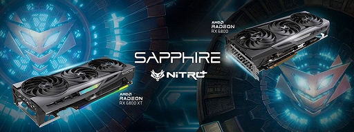 画像ギャラリー No.002のサムネイル画像 / 独自クーラー採用のSapphire製RTX 6800 XT/6800搭載カードが登場