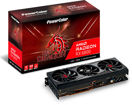画像ギャラリー No.001のサムネイル画像 / 3連ファン搭載でOC仕様のPowerColor製RX 6800カードが国内発売