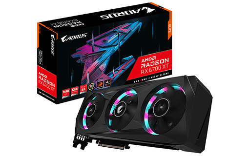 画像ギャラリー No.001のサムネイル画像 / GIGABYTE,PowerColor,玄人志向からRadeon RX 6700 XT搭載カードが発売に。価格は7万円台前半〜10万円台前半
