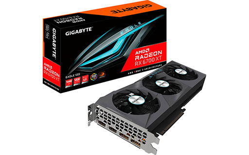 画像ギャラリー No.003のサムネイル画像 / GIGABYTE,PowerColor,玄人志向からRadeon RX 6700 XT搭載カードが発売に。価格は7万円台前半〜10万円台前半