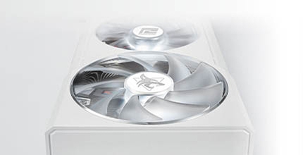 画像ギャラリー No.003のサムネイル画像 / 非対称3連ファン付きクーラー装備のRX 6700 XTカードがPowerColorから