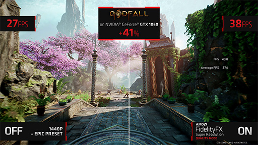 画像ギャラリー No.015のサムネイル画像 / AMD,ノートPC向け「Radeon RX 6000M」シリーズを発表。DLSS対抗機能の「FidelityFX Super Resolution」もまもなく登場