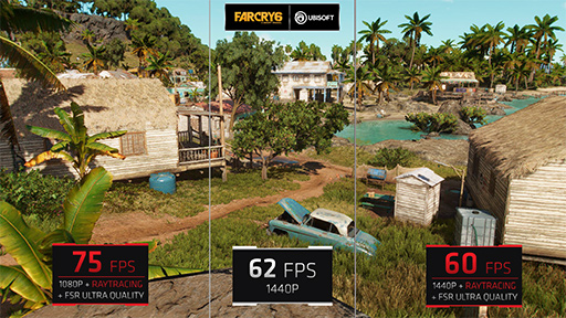 画像ギャラリー No.006のサムネイル画像 / AMD,新型GPU「Radeon RX 6600」を発表。GeForce RTX 3060に挑戦するNavi 2X世代のエントリー〜ミドルクラスGPU
