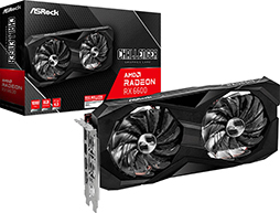 画像ギャラリー No.004のサムネイル画像 / ASRock,GIGABYTE,玄人志向からRX 6600搭載カードが発売。価格は5万円台半ばから6万円前後