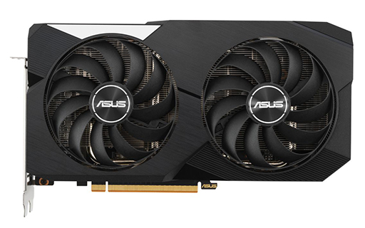 画像ギャラリー No.002のサムネイル画像 / ASUS，独自2連ファンクーラー採用のRX 6600搭載カードを発売