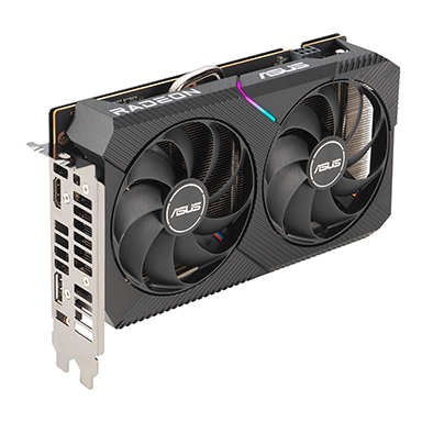 画像ギャラリー No.004のサムネイル画像 / ASUS，独自2連ファンクーラー搭載のRX 6500 XTカードを発売