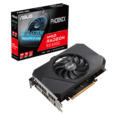 画像ギャラリー No.005のサムネイル画像 / ASUS，3万円未満で買えるRX 6400搭載カード計2製品を発売