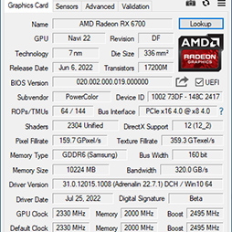 画像ギャラリー No.003のサムネイル画像 / 玄人志向のRX 6700搭載カード「RD-RX6700-E10GB/DF」レビュー。遅れてきたRX 6700“無印”のミドルクラス市場における立ち位置は?
