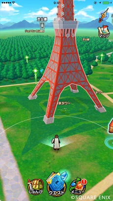 画像ギャラリー No.002のサムネイル画像 / 「ドラゴンクエストウォーク」，ご当地クエストを紹介する「おさらい冒険記」第4回。各都道府県に存在する「ランドマーク」とは？
