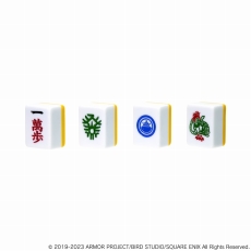 画像ギャラリー No.003のサムネイル画像 / 専用ケースも付属。「ドラゴンクエストウォーク」の新グッズ「スラミチ式麻雀『ツモるんです』セット」を9月12日に発売