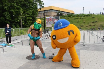 画像ギャラリー No.022のサムネイル画像 / 第4回「ドラゴンクエストウォーキング＜北海道＞」参加レポート。冒険の舞台はエスコンフィールドHOKKAIDO！　北の大地で野球をテーマにした冒険を楽しめた