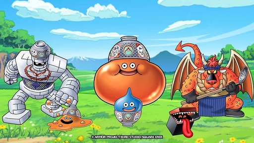 画像ギャラリー No.011のサムネイル画像 / 吉野家と「ドラゴンクエストウォーク」がコラボ。特別デザインのスラミチやスライムのオリジナルフィギュアがもらえる限定商品などを展開