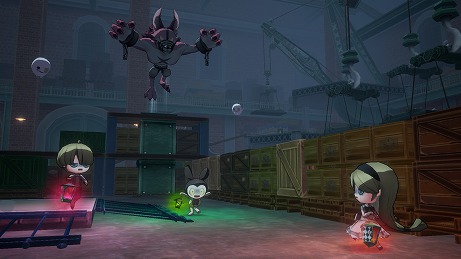 画像ギャラリー No.003のサムネイル画像 / 3対1の対戦アクションゲーム「オバケイドロ！」，12月12日のアップデートで新マップ「ブットビ倉庫」が追加
