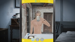 画像ギャラリー No.025のサムネイル画像 / Nintendo Switch版「囚われのパルマ」のプレイレポートをお届け。大画面に彼を映して,面会画面のリアルな大きさを体感!