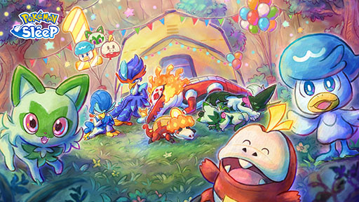 画像ギャラリー No.005のサムネイル画像 / 「Pokémon Sleep」にニャオハ，ホゲータ，クワッスが登場。7月15日にスタートする1周年記念フェスティバルの詳細が明らかに