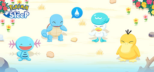 画像ギャラリー No.004のサムネイル画像 / 「Pokémon Sleep」,伝説のポケモン「スイクン」が登場するイベント「スイクンリサーチ」を9月上旬に開催。ウパーとヌオーも8月19日に登場
