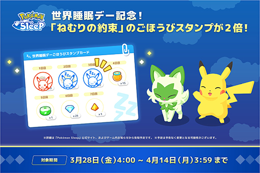 画像ギャラリー No.008のサムネイル画像 / 「Pokémon Sleep」日本人プレイヤーの睡眠時間がリリース直後と比べて約30分延びる。ねむりの約束を世界トップレベルで守っていることが明らかに