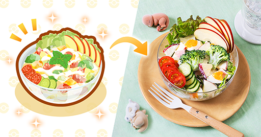 画像ギャラリー No.003のサムネイル画像 / 「Pokémon Sleep」の料理をイメージした，あすけんの栄養士監修のレシピを公開。睡眠の改善がダイエットの促進につながる可能性あり