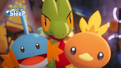 画像ギャラリー No.002のサムネイル画像 / 「Pokémon Sleep」，キモリやアチャモ，ミズゴロウの姿が確認できる2周年記念映像を公開。初のリアルイベントも開催決定