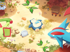 「Pokémon Sleep」，新フィールド「アンバー渓谷」を11月6日15：00に追加。フライゴン，ボーマンダ，イワパレスも登場