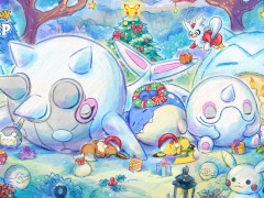 「Pokémon Sleep」，トゲデマル，アルクジラ，ホリデー限定の姿のタマザラシなどが新登場。2025年ホリデーイベントにて