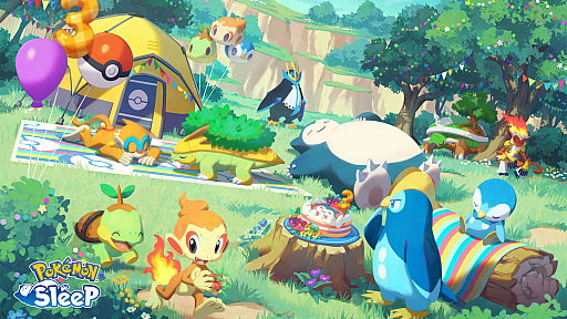 画像ギャラリー No.005のサムネイル画像 / 「Pokémon Sleep」，ナエトル，ヒコザル，ポッチャマが登場。イベント「横浜でみっけ！ポケモンねがおリサーチ」の詳細も公開
