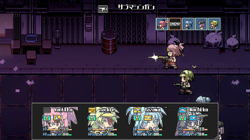 画像ギャラリー No.008のサムネイル画像 / PLAYISMの新作RPG「Orangeblood」を紹介。欲望渦巻く人工島を舞台に，汚れたお金と銃が大好きな少女たちの活躍を描く
