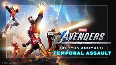 画像ギャラリー No.006のサムネイル画像 / 「Marvel's Avengers」の新イベント“タキオン・アノマリー”が5月3日まで開催