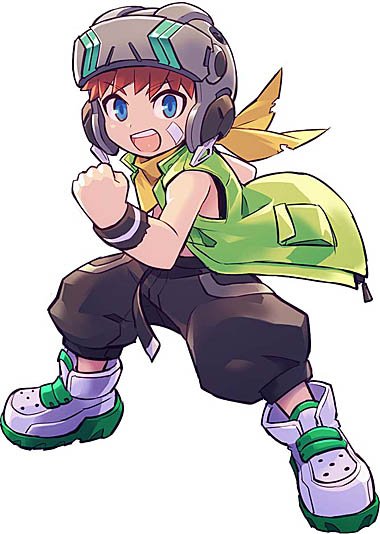 画像ギャラリー No.003のサムネイル画像 / 「白き鋼鉄のX THE OUT OF GUNVOLT」，キャラクター紹介や店舗特典などの新情報が公開