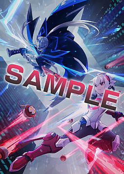 画像ギャラリー No.009のサムネイル画像 / 「白き鋼鉄のX THE OUT OF GUNVOLT」，キャラクター紹介や店舗特典などの新情報が公開