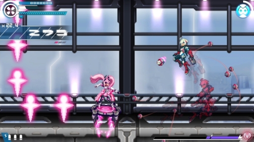 画像ギャラリー No.006のサムネイル画像 / 「白き鋼鉄のX THE OUT OF GUNVOLT」のボスキャラ「イソラ」「バクト」が公開。TGS 2019の出展情報も