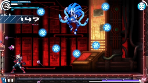 画像ギャラリー No.013のサムネイル画像 / 「白き鋼鉄のX THE OUT OF GUNVOLT」のボスキャラ「イソラ」「バクト」が公開。TGS 2019の出展情報も
