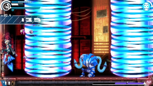 画像ギャラリー No.016のサムネイル画像 / 「白き鋼鉄のX THE OUT OF GUNVOLT」のボスキャラ「イソラ」「バクト」が公開。TGS 2019の出展情報も