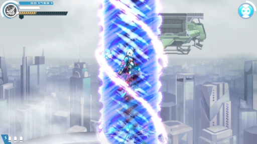 画像ギャラリー No.018のサムネイル画像 / 「白き鋼鉄のX THE OUT OF GUNVOLT」のボスキャラ「イソラ」「バクト」が公開。TGS 2019の出展情報も