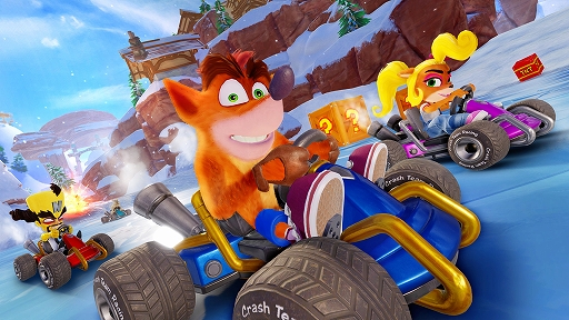 画像ギャラリー No.001のサムネイル画像 / PS4/Switch用レースアクションゲーム「クラッシュ・バンディクー レーシング ブッとびニトロ！」が本日発売