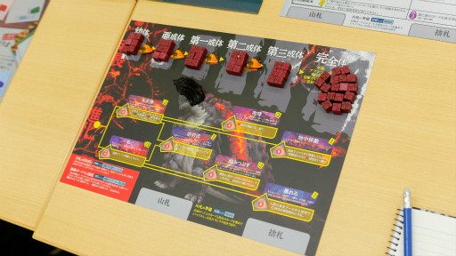 画像ギャラリー No.017のサムネイル画像 / 「Kaiju on the Earth」の第1弾「ボルカルス」プレイレポート。怪獣映画のエッセンスが詰め込まれた非対称型の対戦ゲーム