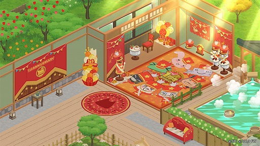 画像ギャラリー No.003のサムネイル画像 / 「トロとパズル」1周年記念の大収穫祭イベントが本日スタート。期間限定の家具や鼓笛隊の衣装も登場