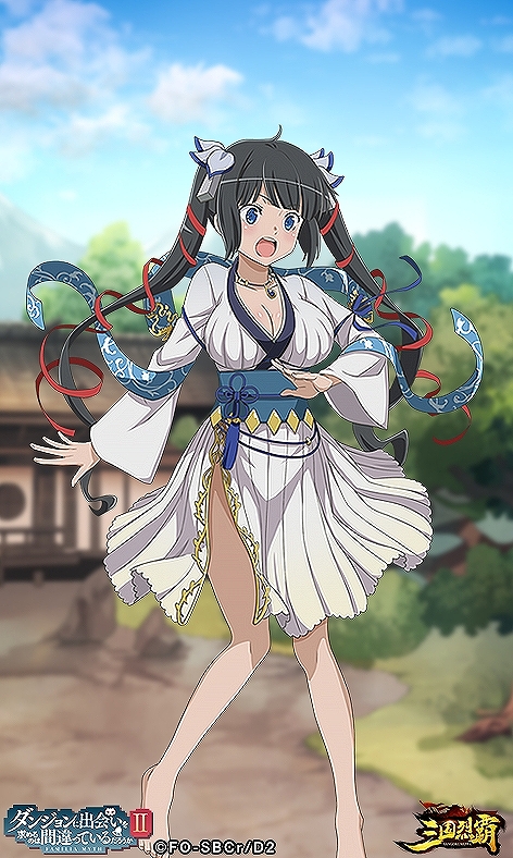 画像ギャラリー No.014のサムネイル画像 / 「三国烈覇」がTVアニメ「ダンまちII」とコラボ。描き下ろしイラストのキャラクターが登場するガチャなどを実施