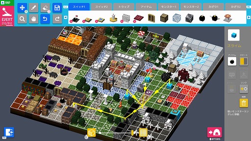 画像ギャラリー No.006のサムネイル画像 / PlayStation 4版「BQM ブロッククエスト・メーカー」が7月4日に配信開始
