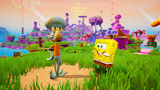 画像ギャラリー No.004のサムネイル画像 / 「スポンジ・ボブ:Battle for Bikini Bottom - Rehydrated」が本日リリース。スポンジ・ボブとなってビキニタウンを救おう