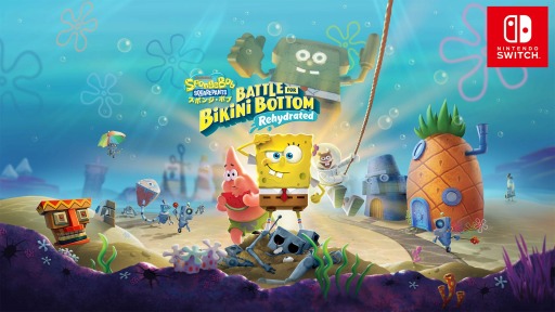 画像ギャラリー No.001のサムネイル画像 / 「スポンジ・ボブ:Battle for Bikini Bottom - Rehydrated」のSwitch向けパッケージ版,12月15日に発売。予約受付を開始