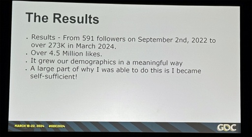 画像ギャラリー No.002のサムネイル画像 / ［GDC 2024］「バルダーズ・ゲート3」のプロモーションでTikTokを運用。わずか1年あまりで27万フォロワーを獲得した秘訣とは
