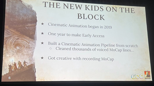 画像ギャラリー No.003のサムネイル画像 / ［GDC 2024］4人でスタートした「Baldur's Gate 3」のシネマチック・アニメーション制作。大事なのは，チームの人間的な側面を見失わないこと