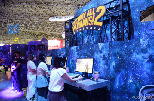 画像ギャラリー No.002のサムネイル画像 / ［TGS2022］“THQ Nordic”ブースレポート。AEWレスラーによるエキシビションマッチや「Destroy All Humans!」の宇宙人が人気